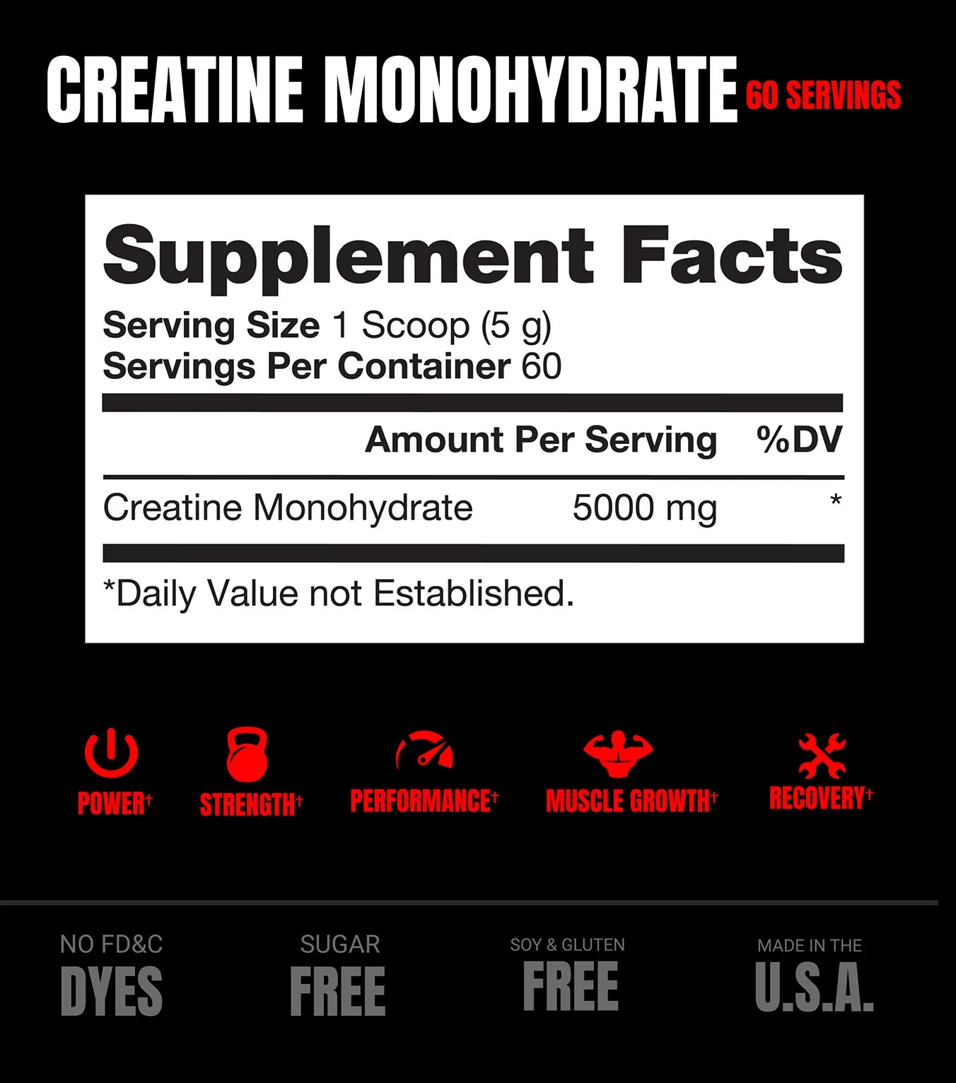 Creatine (60 servicios)