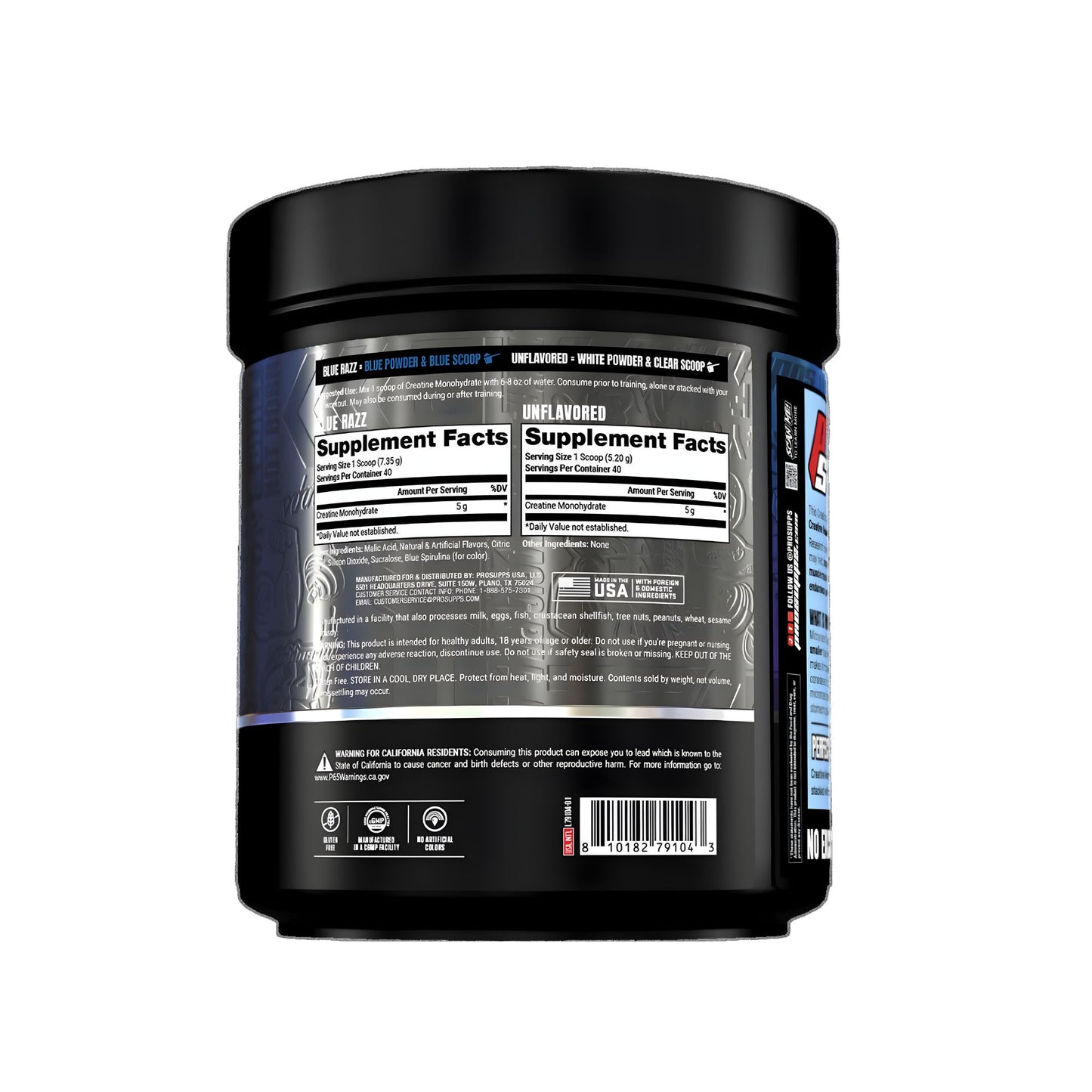 Creatine Monohydrate Dual Tub