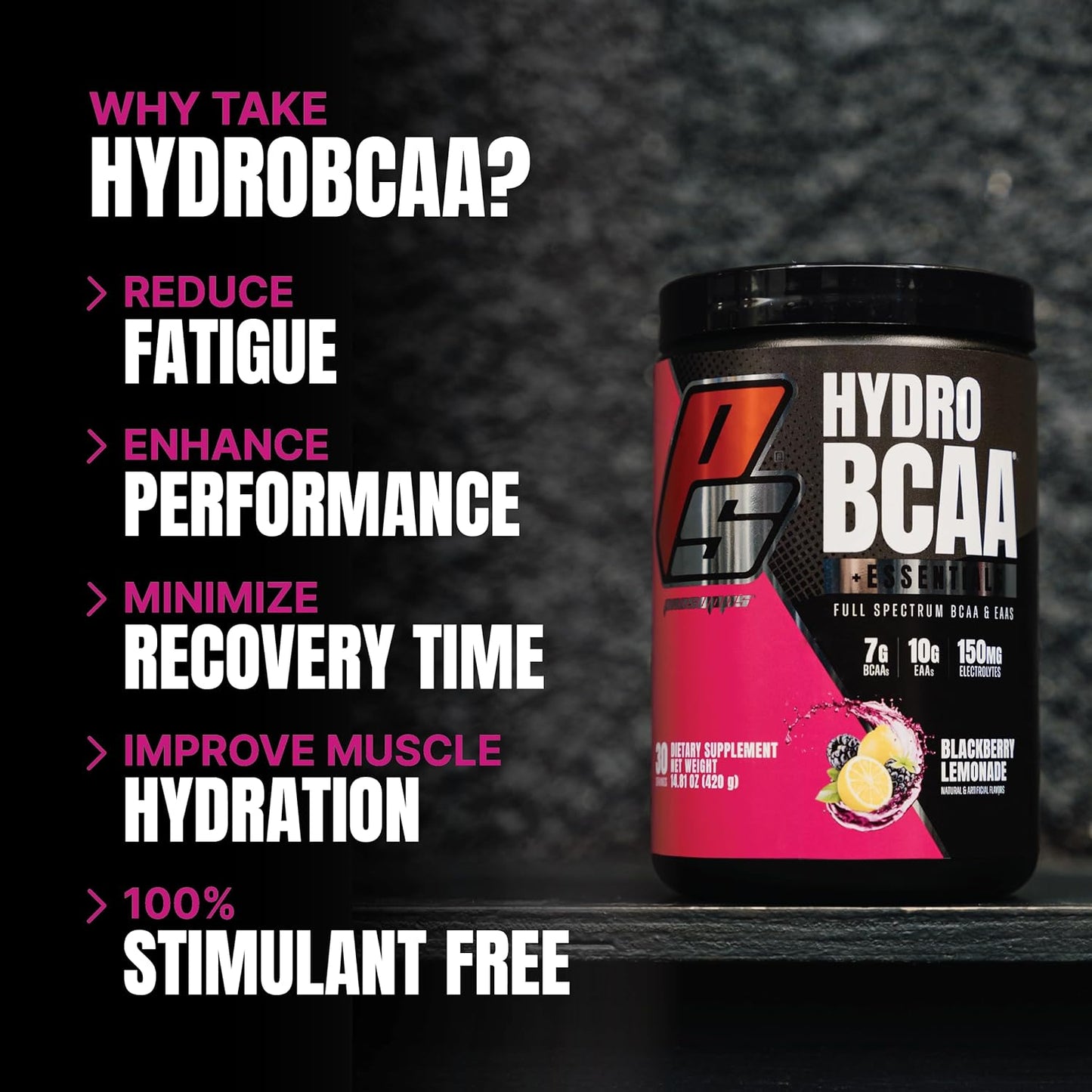 BCAA Esenciales HydroBCAA para Recuperación