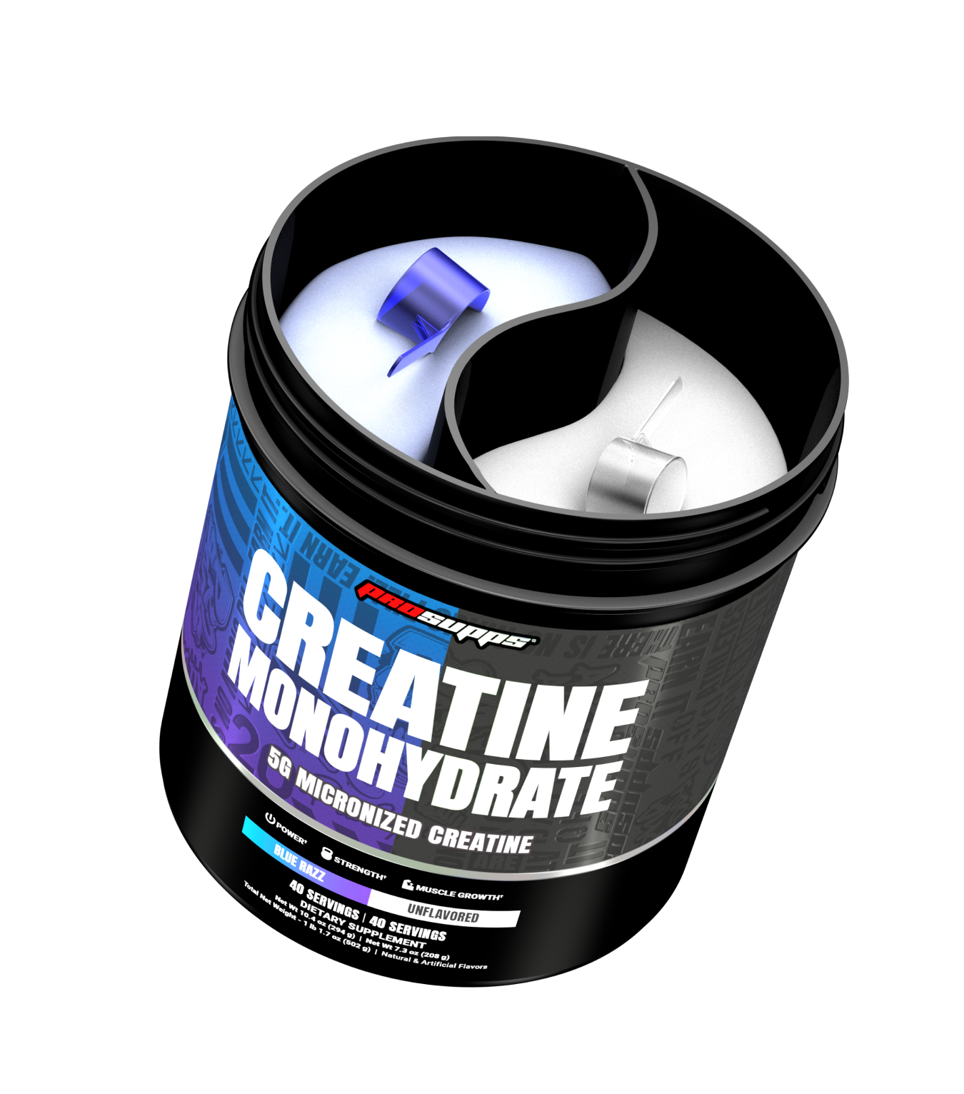 Creatine Monohydrate Dual Tub