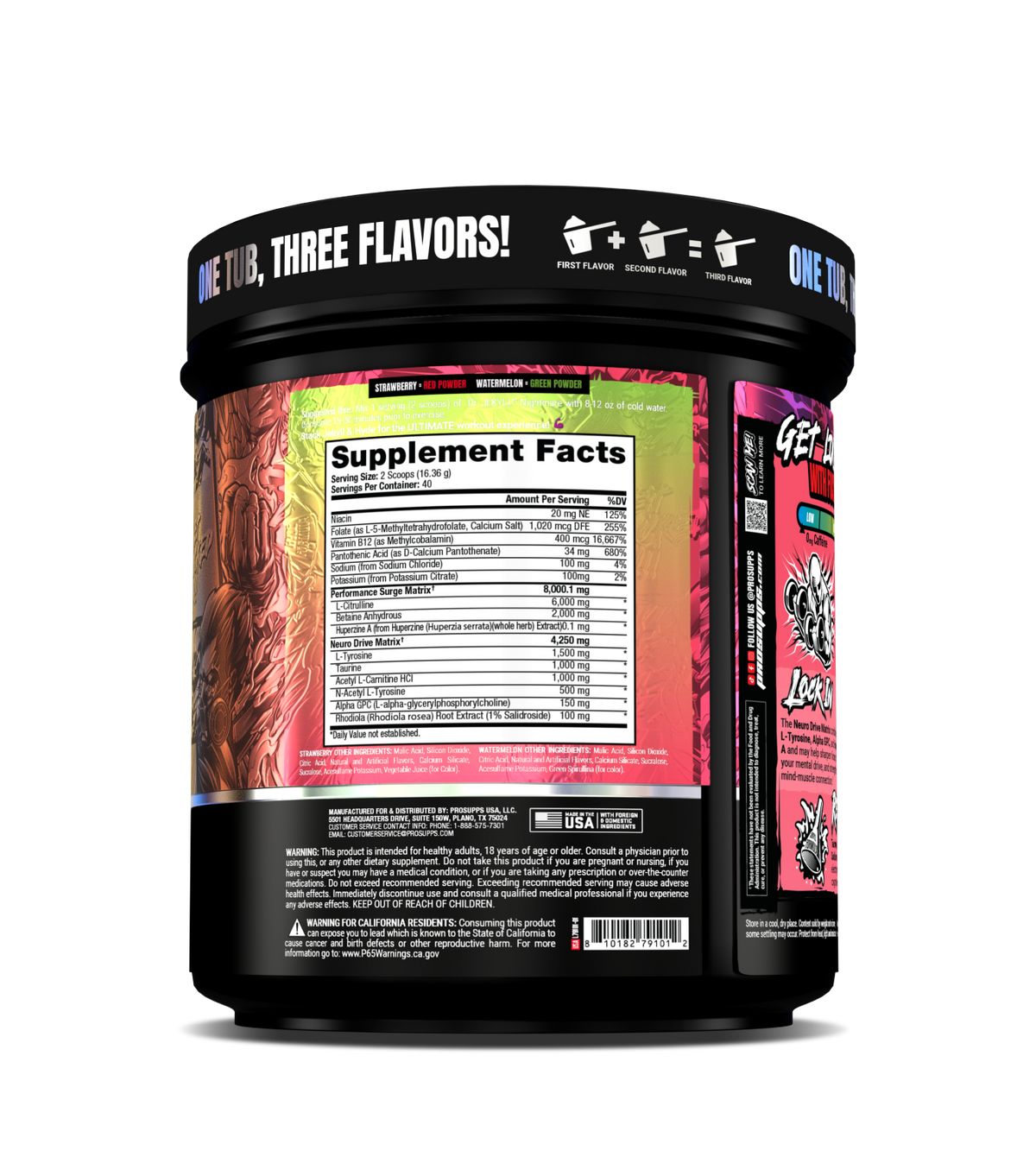 Dr. Jekyll Nightmare Dual Tub