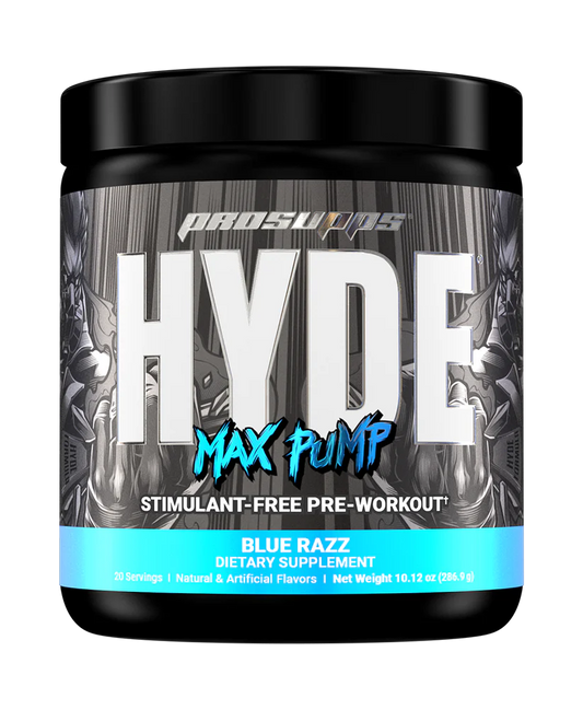 HYDE Max Pump Pre entreno sin cafeína