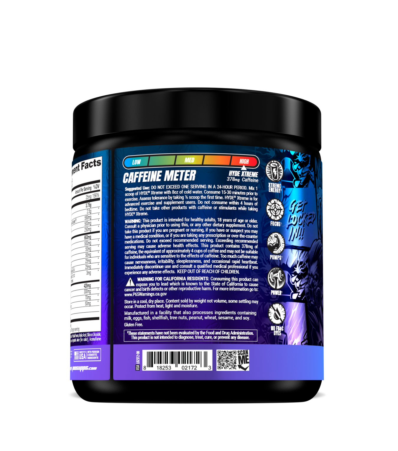 Hyde Xtreme 30 Serve Pre-Workout