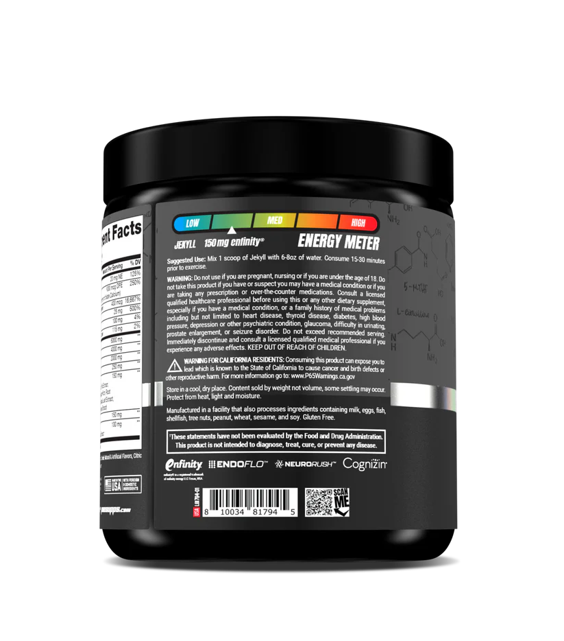 Jekyll Performance Pre-Workout