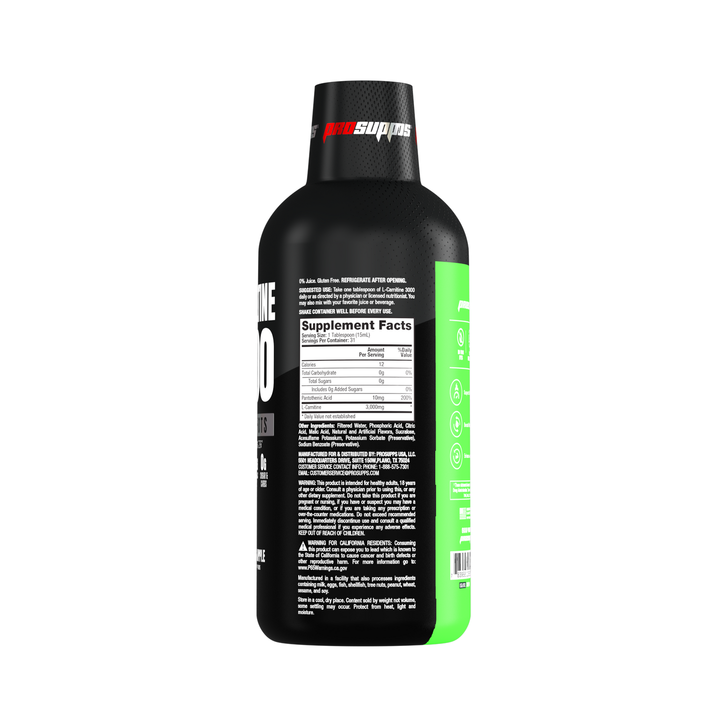 Carnitina Liquida L-Carnitine 3000